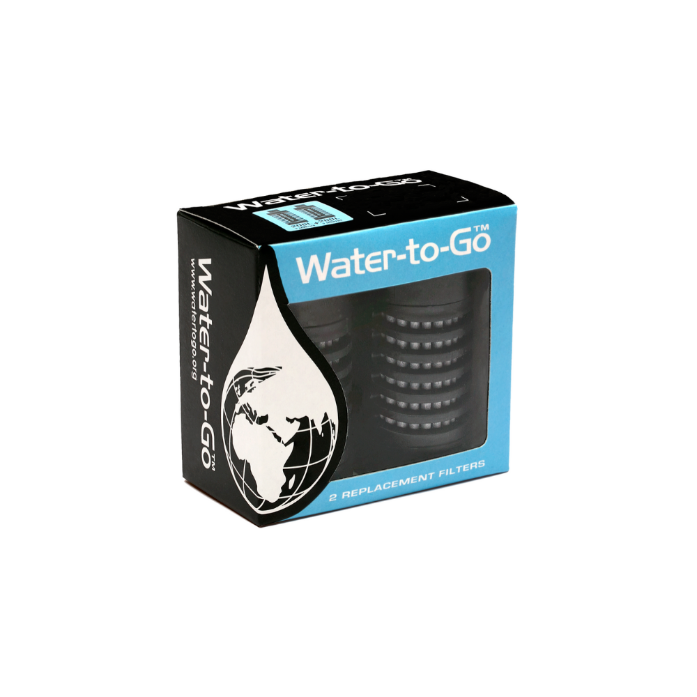 Water to Go Replacement Filters for 75cl Bottle Twin Pack New Multi Original cho 